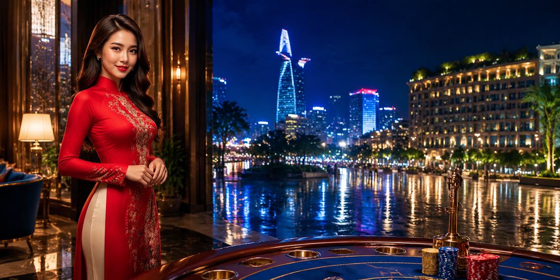 Người chơi baccarat trong trang phục áo dài tại TP. Hồ Chí Minh